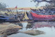 Landscape (ART-18009-119282) - Handpainted Art Painting - 22in X 14in