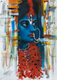 Shakti In Silence (ART-18117-119340) - Handpainted Art Painting - 9in X 12in
