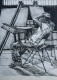 Waiting (ART-18009-119467) - Handpainted Art Painting - 11in X 15in