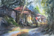 Landscape (ART-18009-119498) - Handpainted Art Painting - 22in X 15in