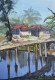 Landscape (ART-18009-119468) - Handpainted Art Painting - 22in X 15in