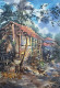 Landscape (ART-18009-119492) - Handpainted Art Painting - 15in X 22in