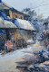 Landscape (PRT-18009-119413) - Canvas Art Print - 16in X 24in