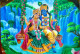Radhakrishna (ART-18141-119537) - Handpainted Art Painting - 17in X 12in