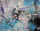 Midnight Ocean Abstract Painting (ART-8156-119886) - Handpainted Art Painting - 40in X 60in