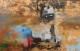 Gilded Chaos (ART-8156-119871) - Handpainted Art Painting - 40in X 60in