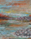 Reflection In Motion (ART-8439-120004) - Handpainted Art Painting - 13in X 17in