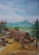 Village Harmony (ART-16685-119908) - Handpainted Art Painting - 12in X 16in