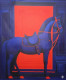 Horse Painting (ART-6706-119957) - Handpainted Art Painting - 36in X 48in