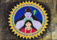 Shiv Ji And Parvati Ji (ART-17697-119962) - Handpainted Art Painting - 33in X 24in
