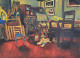 Untitle (ART-18009-120289) - Handpainted Art Painting - 30in X 22in