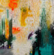 A City Remembered In Color (PRT-8156-120198) - Canvas Art Print - 60in X 60in