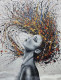 Figure Painting (ART-6706-120455) - Handpainted Art Painting - 36in X 48in