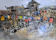 Slum Life (PRT-18009-120478) - Canvas Art Print - 36in X 26in