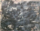 Slum Area (ART-18009-120521) - Handpainted Art Painting - 30in X 22in