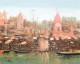 Eternal Rhythms Of Banaras (ART-7774-120670) - Handpainted Art Painting - 60in X 48in