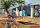 Khatiya - A Village House Scene (ART-8116-120701) - Handpainted Art Painting - 15in X 11in