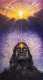 Adi Yogi - The First Descent Of Light 6 (ART-18280-120694) - Handpainted Art Painting - 36in X 72in