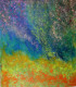 Floral Impression (ART-6174-120797) - Handpainted Art Painting - 33in X 44in