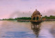 Chhatri (ART-5291-120925) - Handpainted Art Painting - 11in X 8in