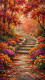 Whispers Of The Magenta Walk (PRT-15697-120960) - Canvas Art Print - 33in X 60in