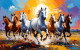 The V Of Victory-2 (PRT-17594-120970) - Canvas Art Print - 36in X 23in