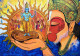 SHRADDHA (ART-82-121010) - Handpainted Art Painting - 60in X 42in