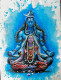 ShivShakt (ART-15579-120964) - Handpainted Art Painting - 9in X 12in