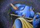 Krishna In Peace (ART-17937-121028) - Handpainted Art Painting - 24in X 18in