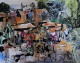 Slum Area (PRT-18009-121307) - Canvas Art Print - 30in X 23in