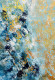 Blue Gold Abstract Textured Balanced Canvas Wall Art (ART-8156-121239) - Handpainted Art Painting - 15in X 21in