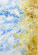 Blue And Gold Textured Abstract Contrast Painting (ART-8156-121203) - Handpainted Art Painting - 15in X 21in