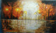 Following The Flow (ART-1005-121290) - Handpainted Art Painting - 36in X 20in