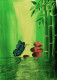 Bamboos Trees Handmark Painting (ART-16762-121251) - Handpainted Art Painting - 30in X 35in
