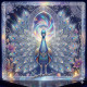 Peacock (PRT-1253-121401) - Canvas Art Print - 24in X 24in