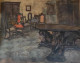 Scilence Hall (ART-7901-121497) - Handpainted Art Painting - 61in X 48in