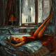Light And Shadow (ART-2571-121478) - Handpainted Art Painting - 18in X 18in