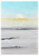 Minimal Abstract Sunset Horizon Textured Canvas Painting (PRT-8156-121314) - Canvas Art Print - 17in X 24in