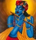 Krishna (ART-17937-121451) - Handpainted Art Painting - 24in X 18in