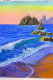 Acrylic Painting- Breath Of The Sea (ART-18425-121643) - Handpainted Art Painting - 20in X 26in