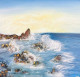 Sea (ART-17937-121656) - Handpainted Art Painting - 18in X 24in