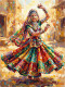 Colors In Motion (PRT-15697-121745) - Canvas Art Print - 45in X 60in