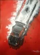 Velocity Impact – Abstract Car Motion Painting (ART-3674-122143) - Handpainted Art Painting - 18in X 24in