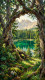 Whispering Pines (20260428) (PRT-15697-122099) - Canvas Art Print - 33in X 60in