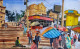 Banaras Ghat (PRT-7901-121445) - Canvas Art Print - 36in X 22in