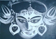 Maa Durga Painting (ART-17244-122192) - Handpainted Art Painting - 8in X 11in