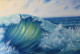 Sea Waves (ART-976-122059) - Handpainted Art Painting - 36in X 24in