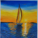 Seascape (PRT-15701-122221) - Canvas Art Print - 36in X 35in