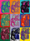 Rhythms Of The Radiant Grid (PRT-18374-122211) - Canvas Art Print - 27in X 36in