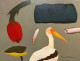 Fragments Of Coexistence (ART-8170-122258) - Handpainted Art Painting - 48in X 36in
